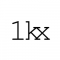 1KX LP logo
